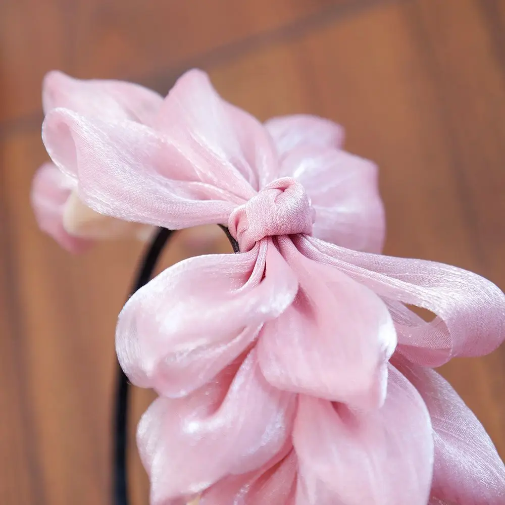 

Shining Big Bow Lace Hair Hoop Head Band Hair Band Hair Accessories