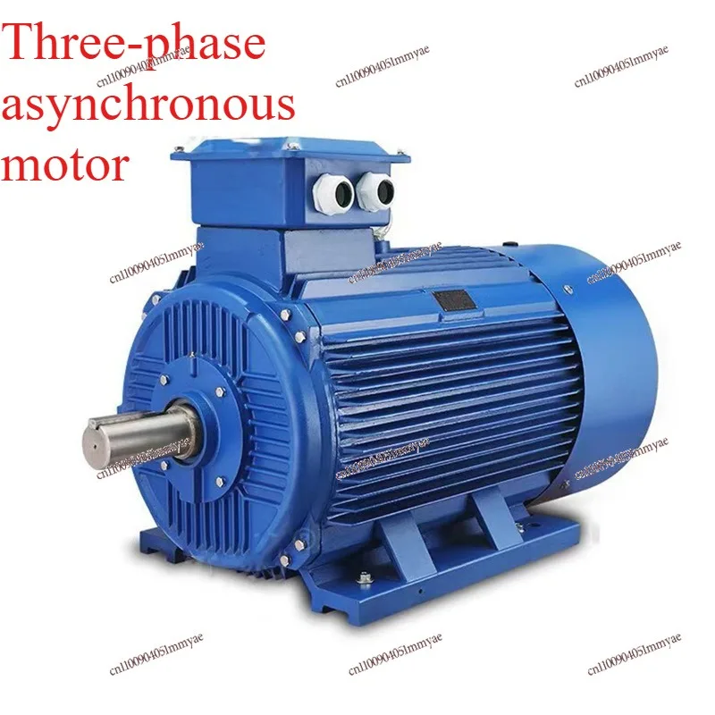 380V Copper Wire Asynchronous Electric Motor Multiple Poles Design
