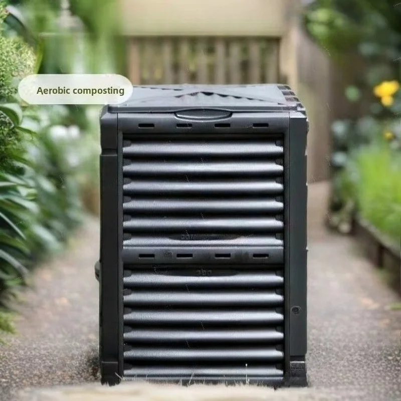 Garden Deciduous Compost 300L Plastic Plant Aerobic Nursery Food Waste Fermentation Box