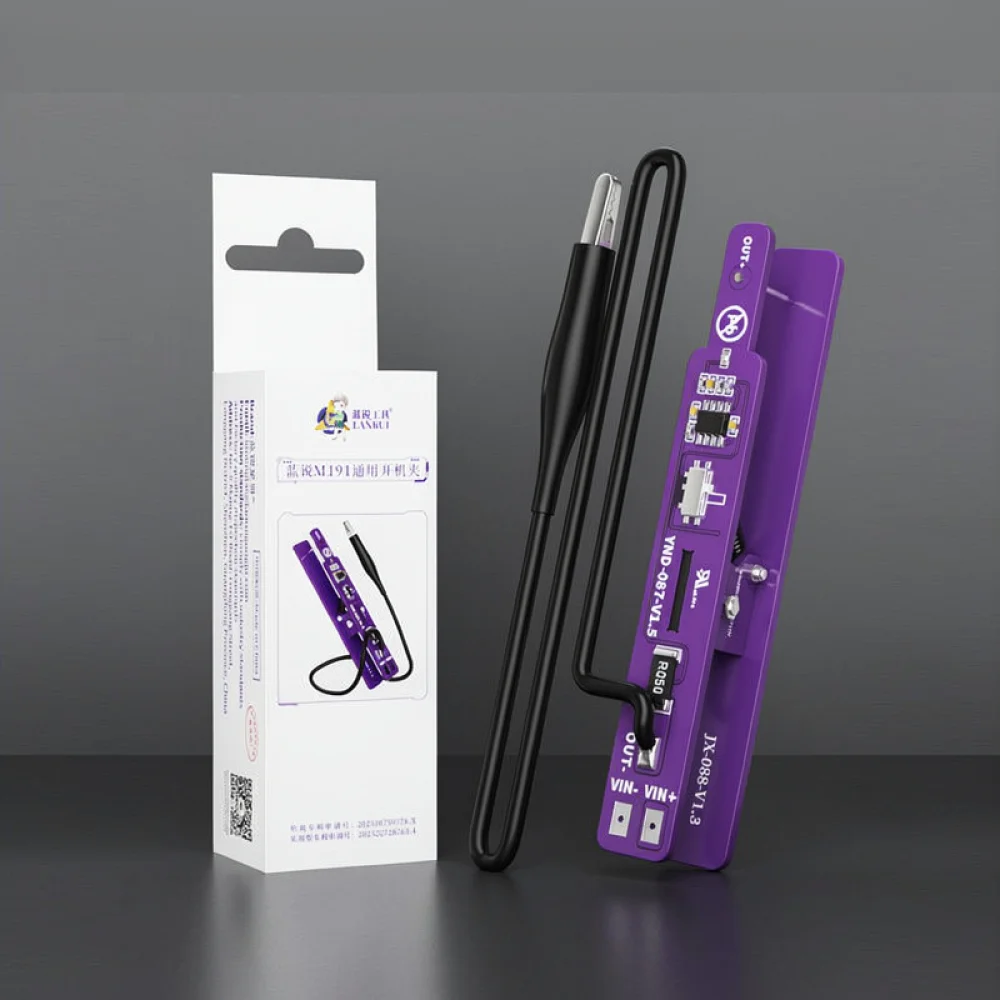 Efficient Mobile Repair Power Supply Boot Cable For Lanrui M191 Universal Clip Tool For For iPhone Android Board