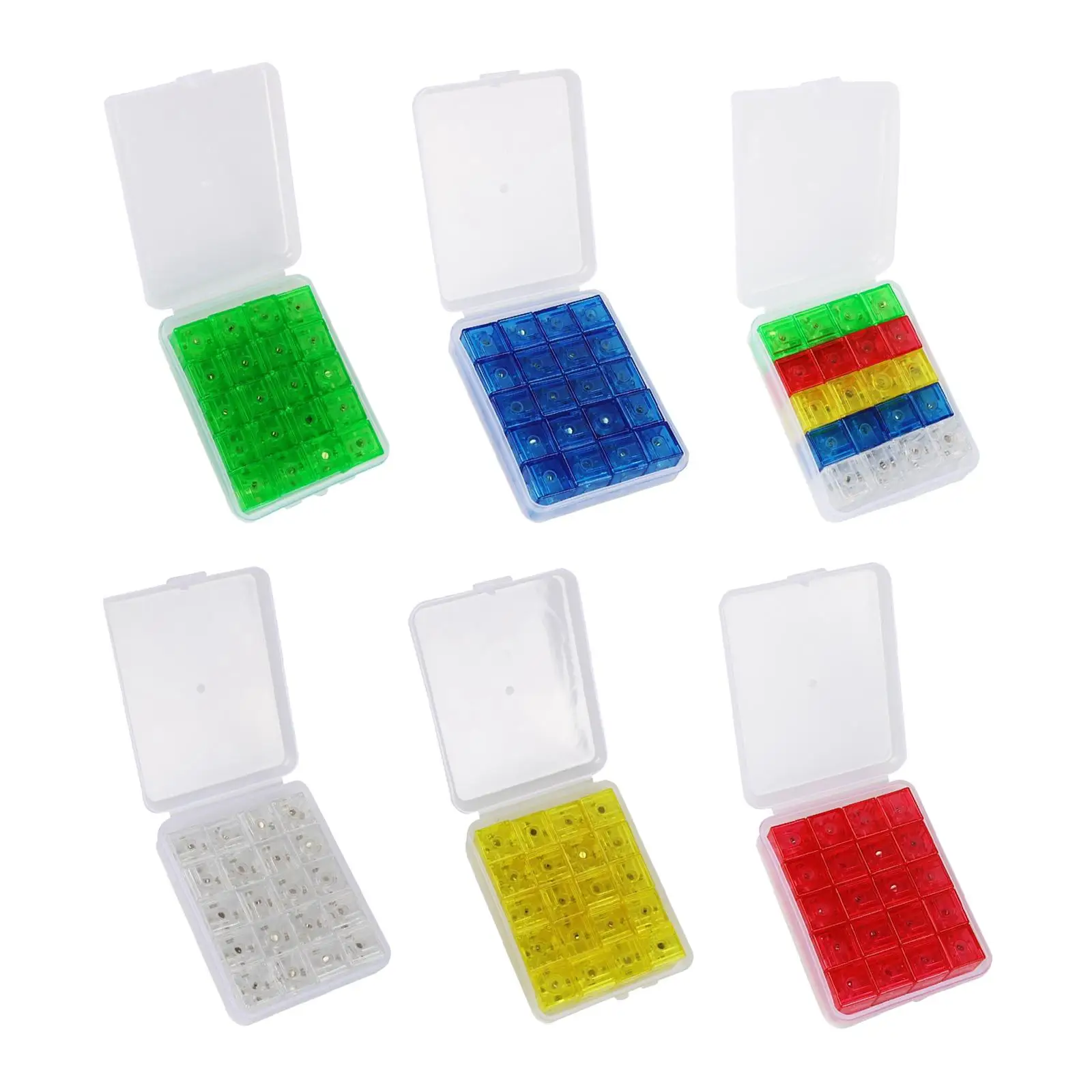 20 Pieces Magnetic Building Blocks Montessori Toys Math Learning Toy Boys and Girls Gifts Construction Toy 3D Puzzle Cubes