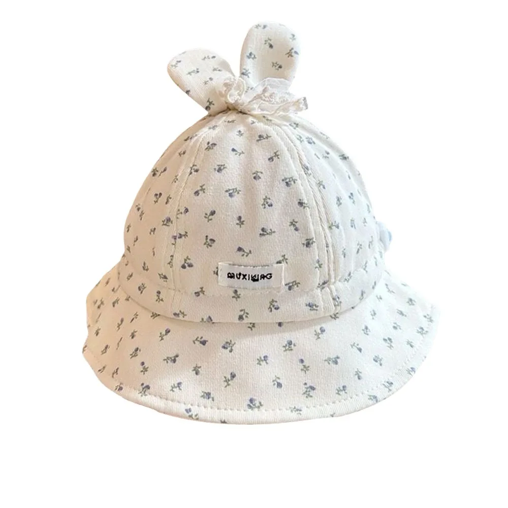

Thin Children Fisherman Hat Sunshade Sun Protection Bucket Hat Soft Cotton Toddlder Infant Cap For Spring Summer Autumn
