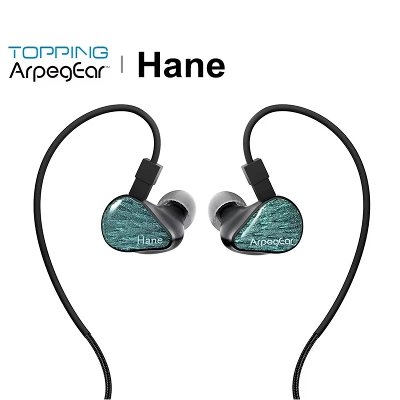 

TOPPING Arpegear Hane 10mm Dynamic Driver Hifi Music Monitor Studio Audiophile Musician In-Ear Headphone 0.78 2 Pin