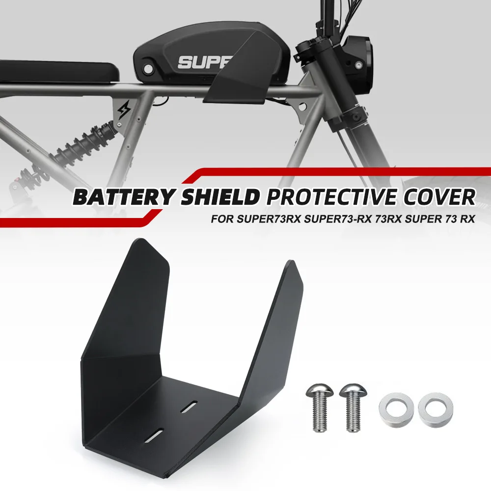

For SUPER73RX SUPER73-RX 73RX Super 73 RX Aluminium Battery Shield Protective Cover Decorative Hood Accessories FOR SUPER73RX