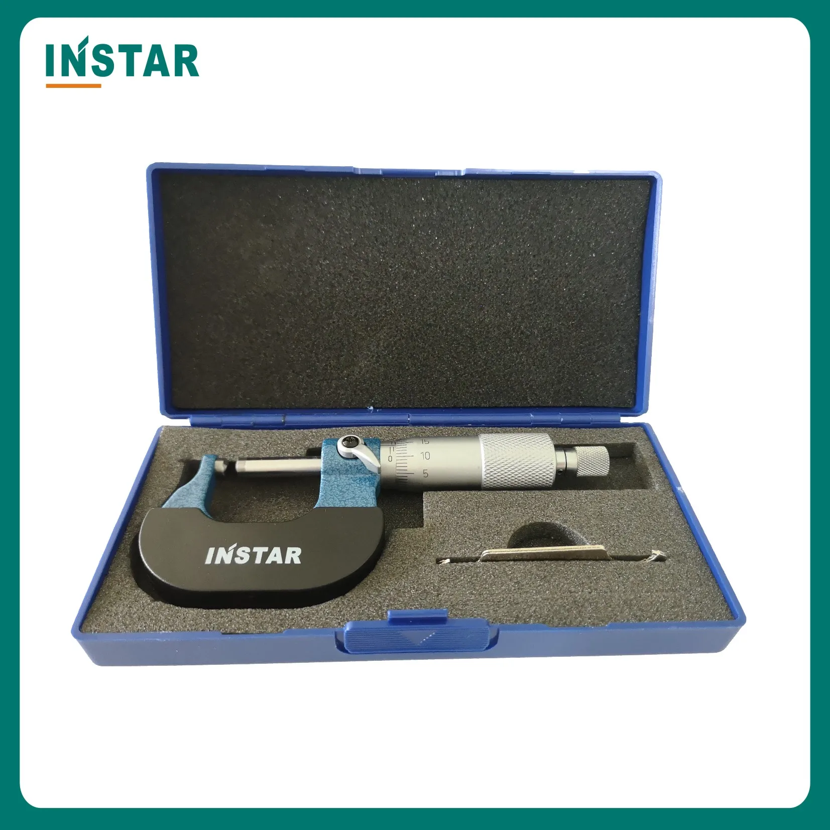 INSTAR Tube Micrometer 0-25mm x 0.01mm Outside Micrometer Industrial Quality