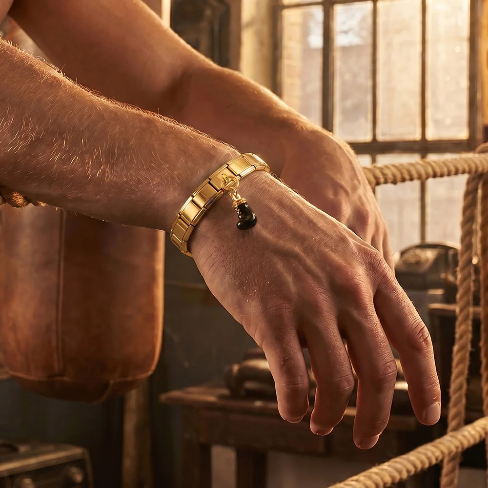 URING Farbiger Emaille-Badminton-Federball-Boxstiefel-Italienischer Charm-Anhänger für 9mm Armbänder DIY Edelstahl-Schmuckherstellung – Detail 3