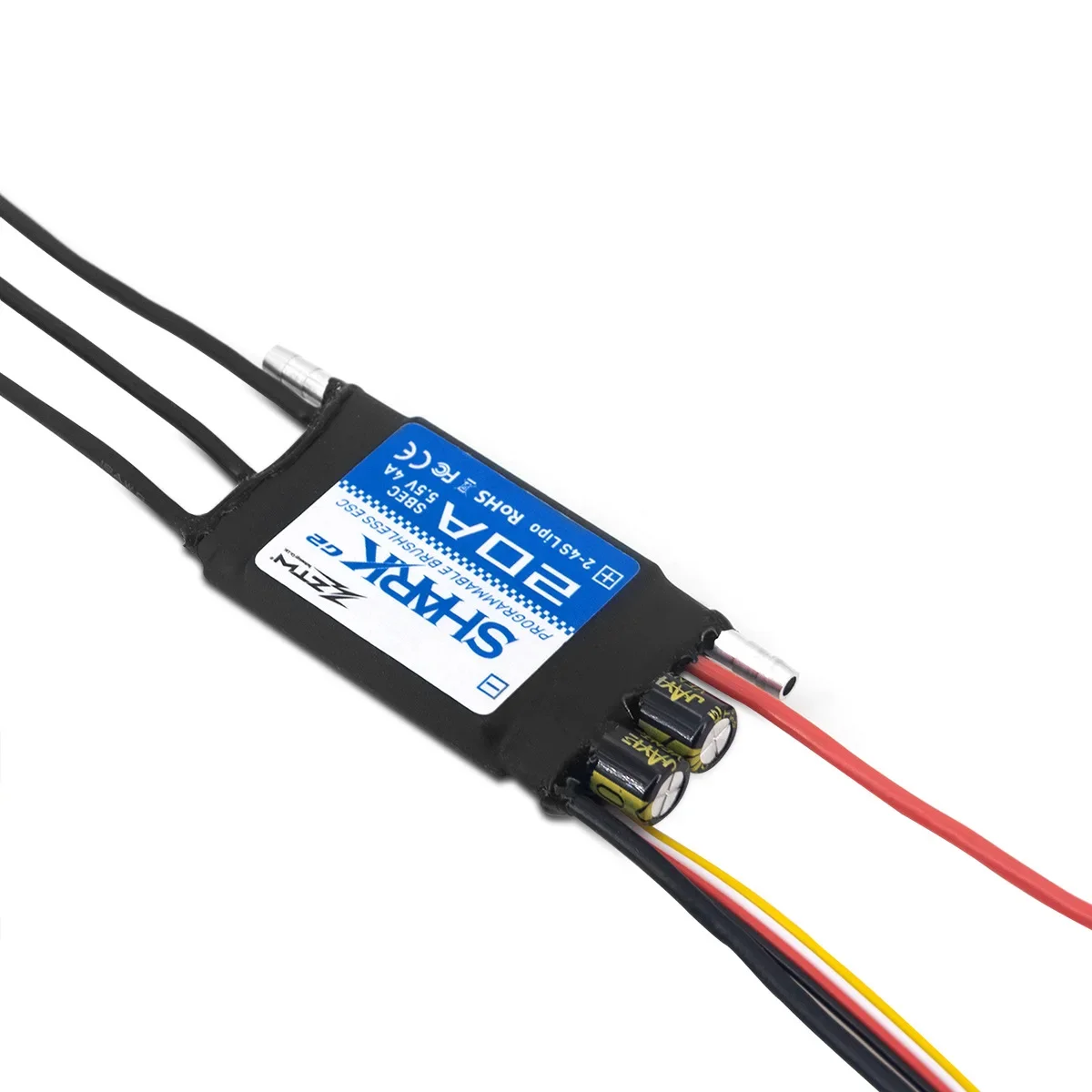 10PCS G2 ZTW Shark 20A G2 4S Marine water-cooled anti-splash brushless ESC