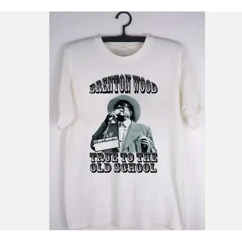 Brenton Wood True To The Old School camiseta blanca de todas las tallas