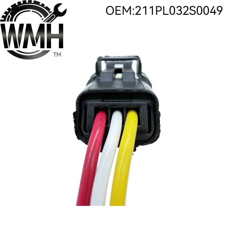 1/5/10Pcs 3 Pin Waterproof Connector Harness For Peugeot Citroen Headlight 211PL032S0049 211PC032S0049