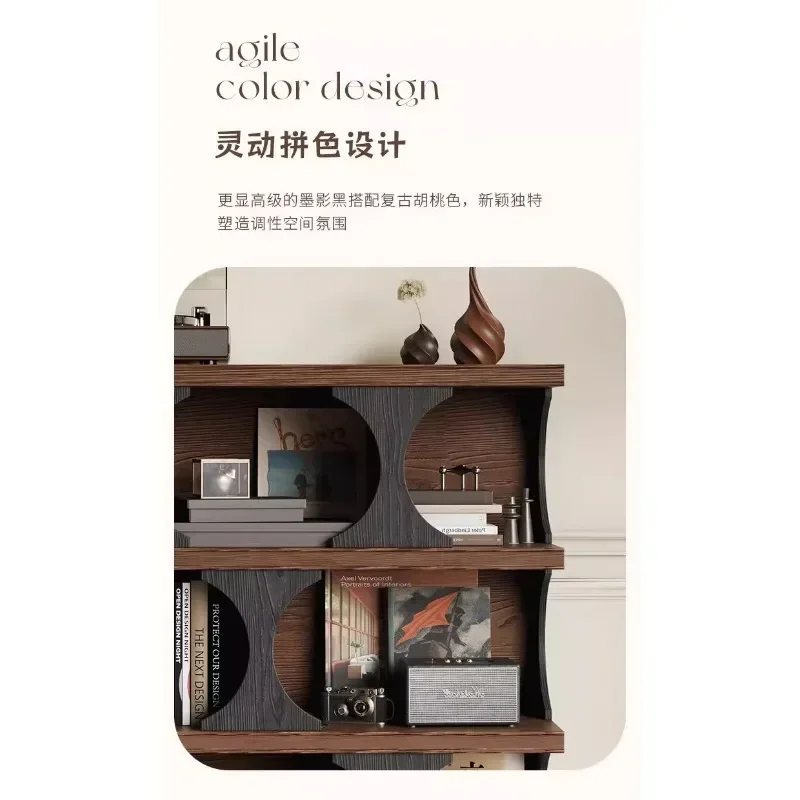 خزانة كتب فرنسية بنصف حائط #3