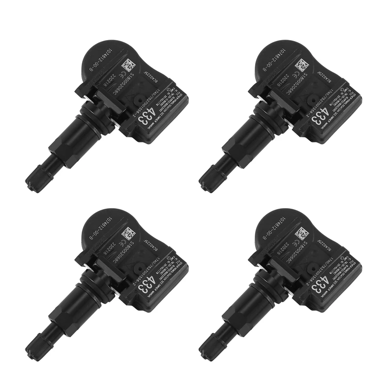 

4 Pieces Tire Pressure Sensor TPMS Sensor Sensor 1074812-00-B For Tesla Model 3 S X Y 107481200B