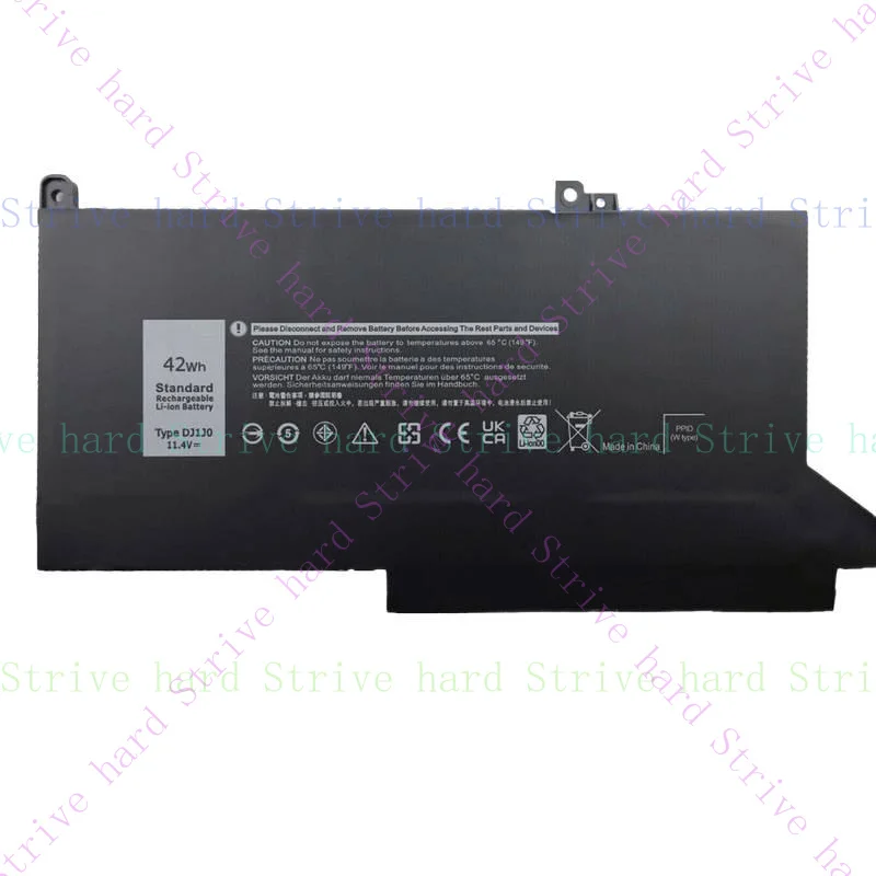 

20PCS* DJ1J0 BATTERY FOR DELL Latitude 12 7280 7290 13 7380 7390 14 7480 7490