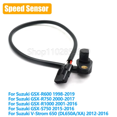 Speed Sensor Replacement For Suzuki GSX-R600 GSX-R750 GSX-R1000 V-Strom 650 DL650A Motorcycle Wheel Speed Sensor