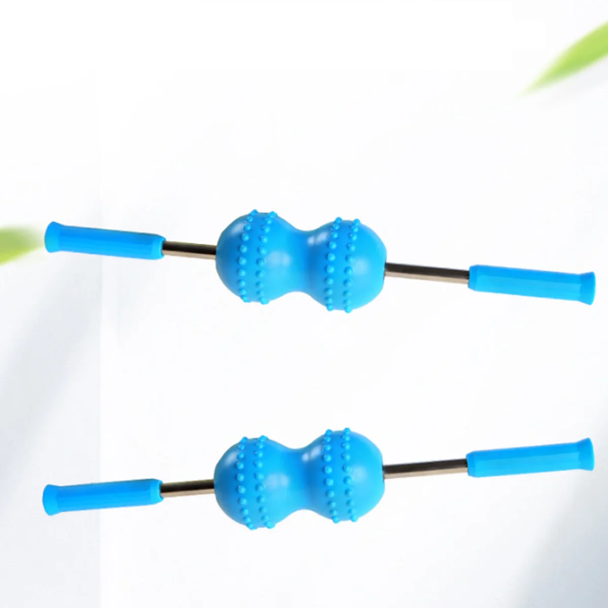 Massage Roller for Neck Massager Stick Scroll Wheel Blue Massaging Tool Rolling Ball