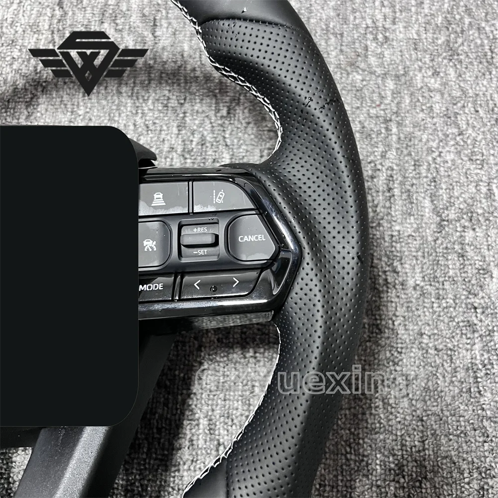 Factory Direct Leather Steering Wheel Suitable for for Toyota Landcruiser Land Cruiser LC200 LC300 Prado LC79 LC76 FJ70 FJ200 view 3