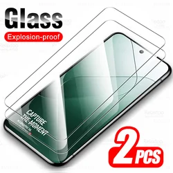 2Pcs Protective Tempered Glass For Xiaomi 14 5G Screen Protector Xiaomi14 Mi 14 Xaomi Xiomi Xiaomy 14 Mi14 Global 2023 6.36inch