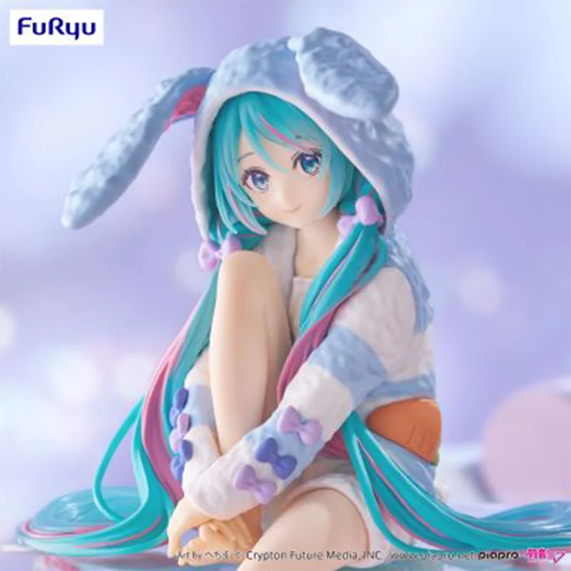 【100-original】-personnages-furyu-piapro-hatsune-miku-figure-bouchon-de-nouilles-pyjama-usamimi-kit-de-garage-ver-bleu-jouets-cadeaux