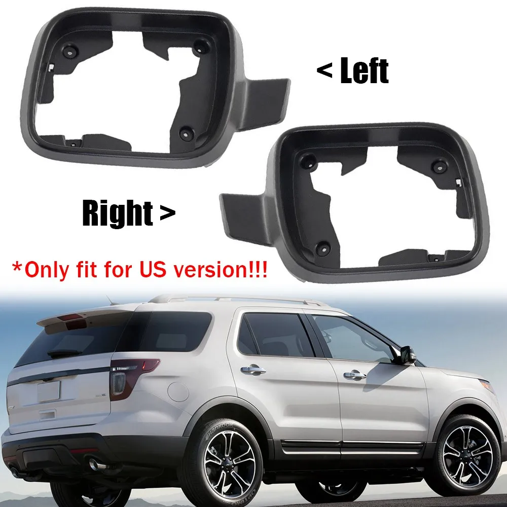 

Для Ford Explorer US Model 2011-2019 1x автомобильное внешнее боковое зеркало заднего вида, рамка, держатель, чехол, сменный корпус из АБС-пластика