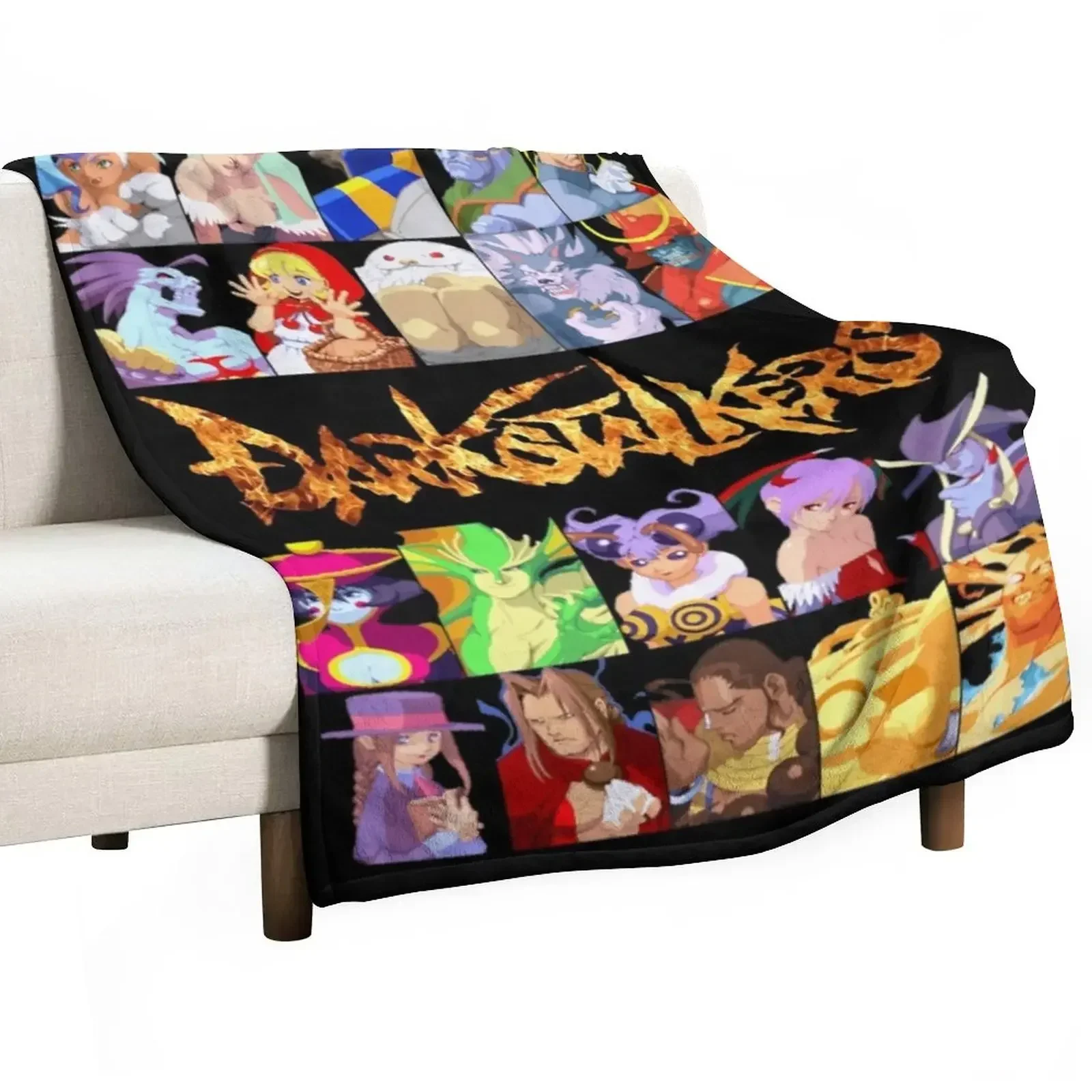 

Darkstalkers Throw Blanket wednesday Large Thins Blankets