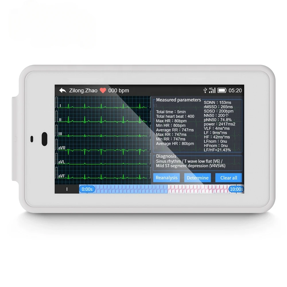 

PC 500 Color Display 12 Lead Machine Wireless