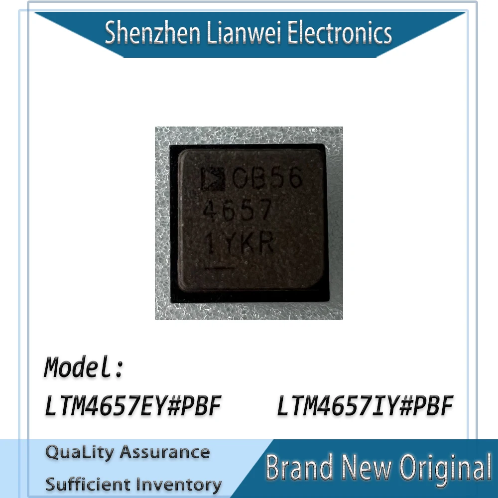 

100% New Original LTM4657EY#PBF LTM4657IY#PBF LTM4657EY LTM4657IY LTM4657 4657 IC Chipset BGA-49