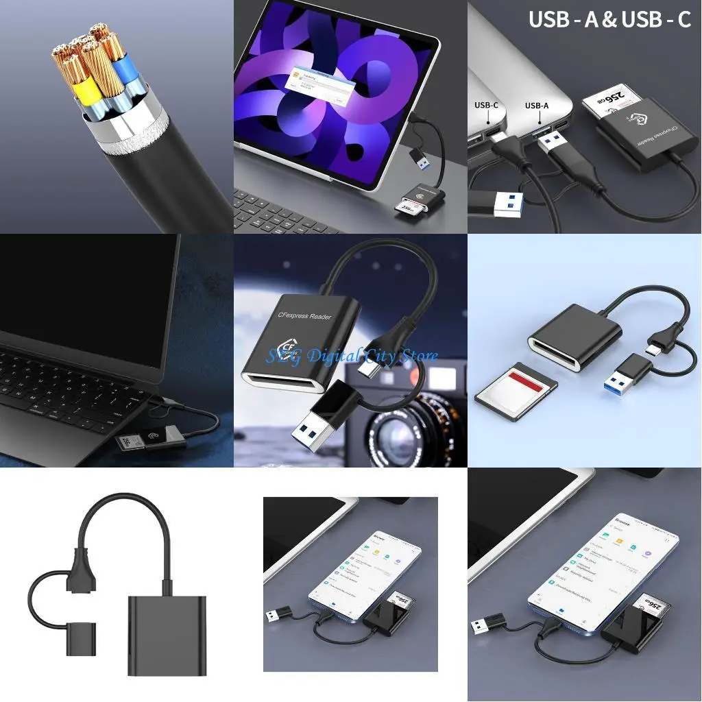 

U75B CFE Type B Card Reader CFE Reader Converters for Laptop