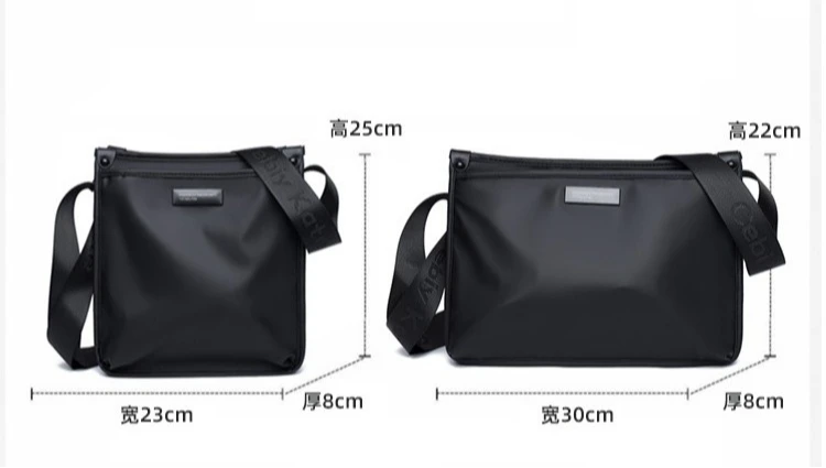 New Fashionable Men's Single-shoulder Bag, Water-resistant Large-capacity Crossbody Bag, Casual Single-shoulder Shoulder Bag