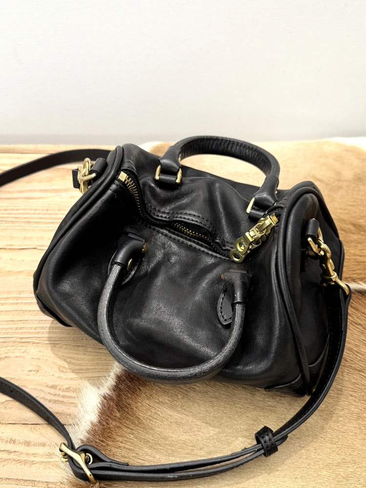 

outdoor party first layer cowhide ladies' small handbag fashion vintage handmade genuine leather women's shoulder crossbody bag