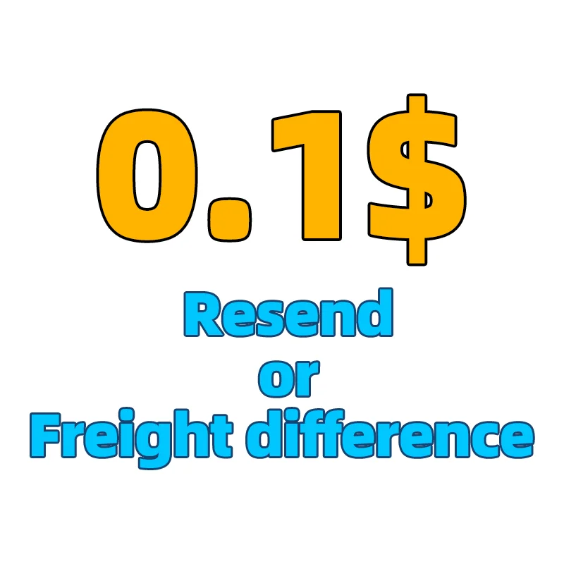 Resend or make up difference ,Special web page for making up difference or freight. No order without customer service approval!