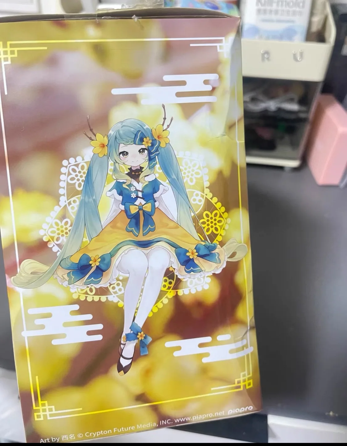 在庫あり-ファーリュウ-初音ミク-2025-spring-stoppernoodle-vocaloid-festival-ver-pvc-14cm-アニメアクションフィギュアモデルコレクション玩具