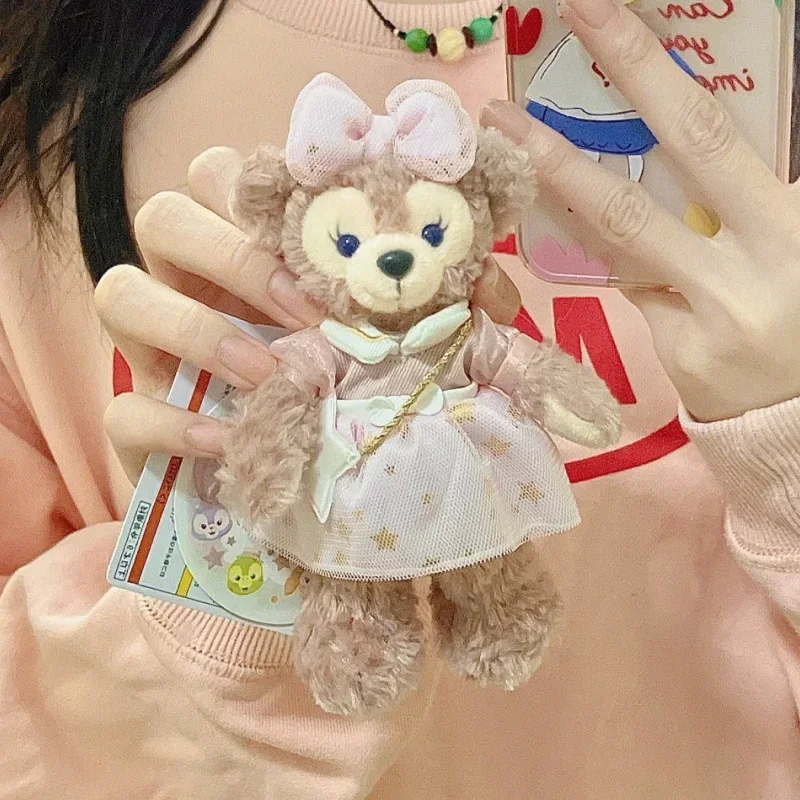 Disney Shelliemay Duffy Stellalou Kawaii bambola di peluche ciondolo borsa a tracolla piccolo ciondolo portachiavi ragazza cuore regalo di compleanno