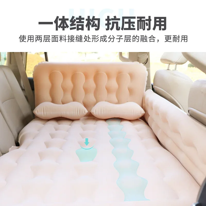 자동차 팽창식 매트리스, 자동차 용품, 팽창식 수면 쿠션, 뒷좌석 에어 쿠션 침대, 접이식