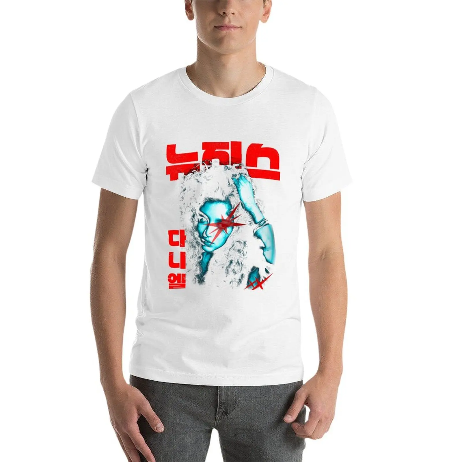 تي شيرت دانييل نيو جينز تي شيرت للرجال تي شيرت جرافيك للرجال تي شيرت #4