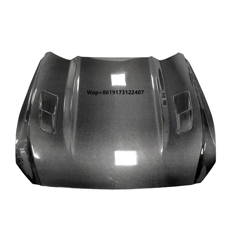 

For Mustang 2015-2017 Real Carbon Fiber Hood - Lightweight