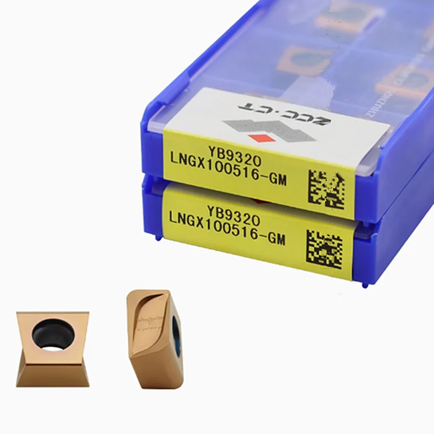 

LNGX100512-GM YB9320/LNGX100516-GM YB9320/LNGX100520-GM YB9320/LNGX100530-GM YB9320 ZCC.CT CNC carbide inserts turning tools