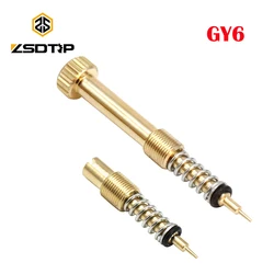 ZSDTRP Keihin Carburetor Air Screw GY6 CVK CB400 PD24JS PD26JS Mixture Screw For Keihin CVK Carbs