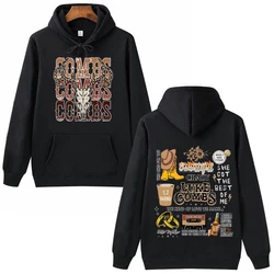 Western Luke Combs County Music Hoodie Man Woman Harajuku Pullover Tops Sweatshirt Fans Gift