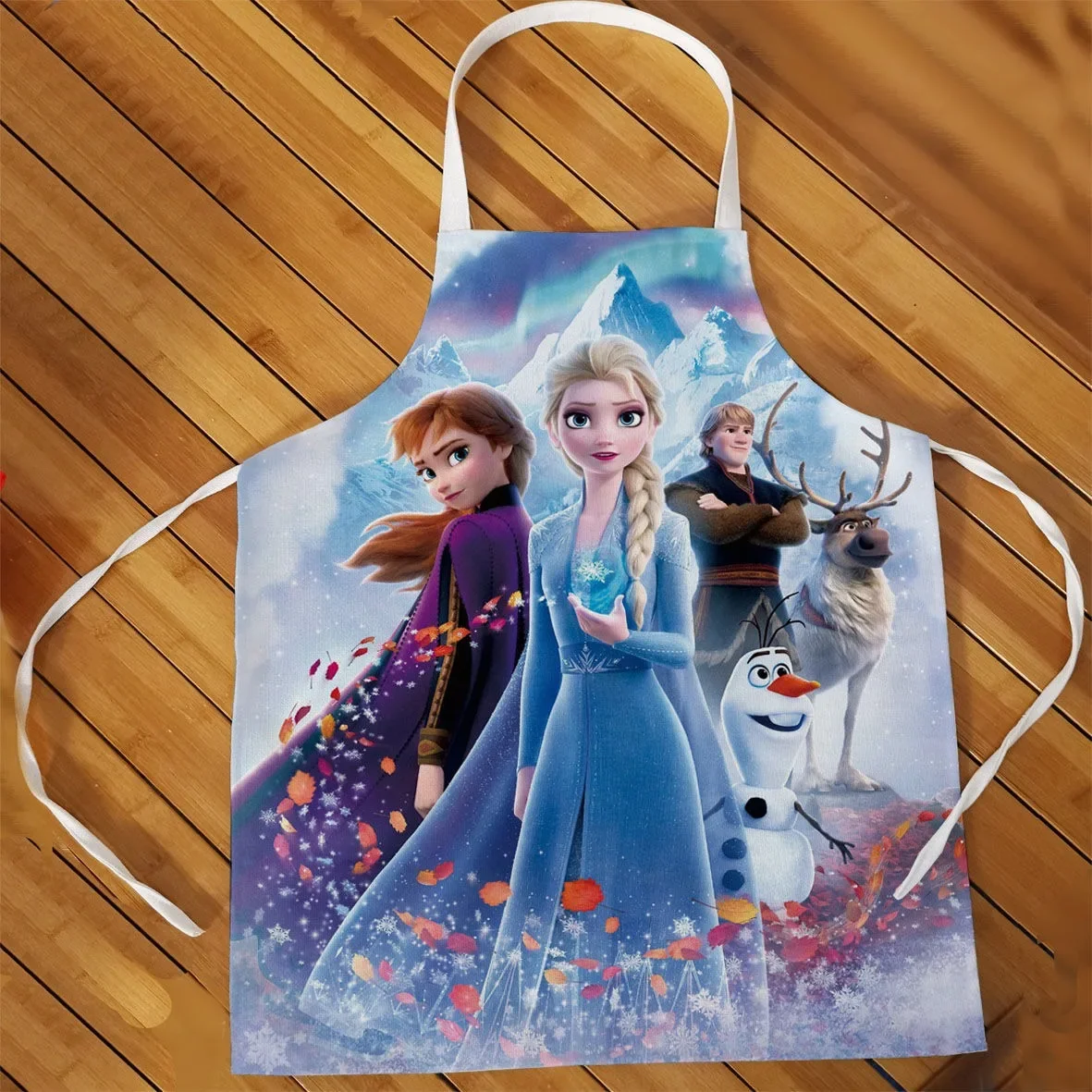 Disney Ice Snow Aisha Aprel Children Cooling Clean and Anti -Switting April Kitchen Bakery Cooking Padlier Home Decoration