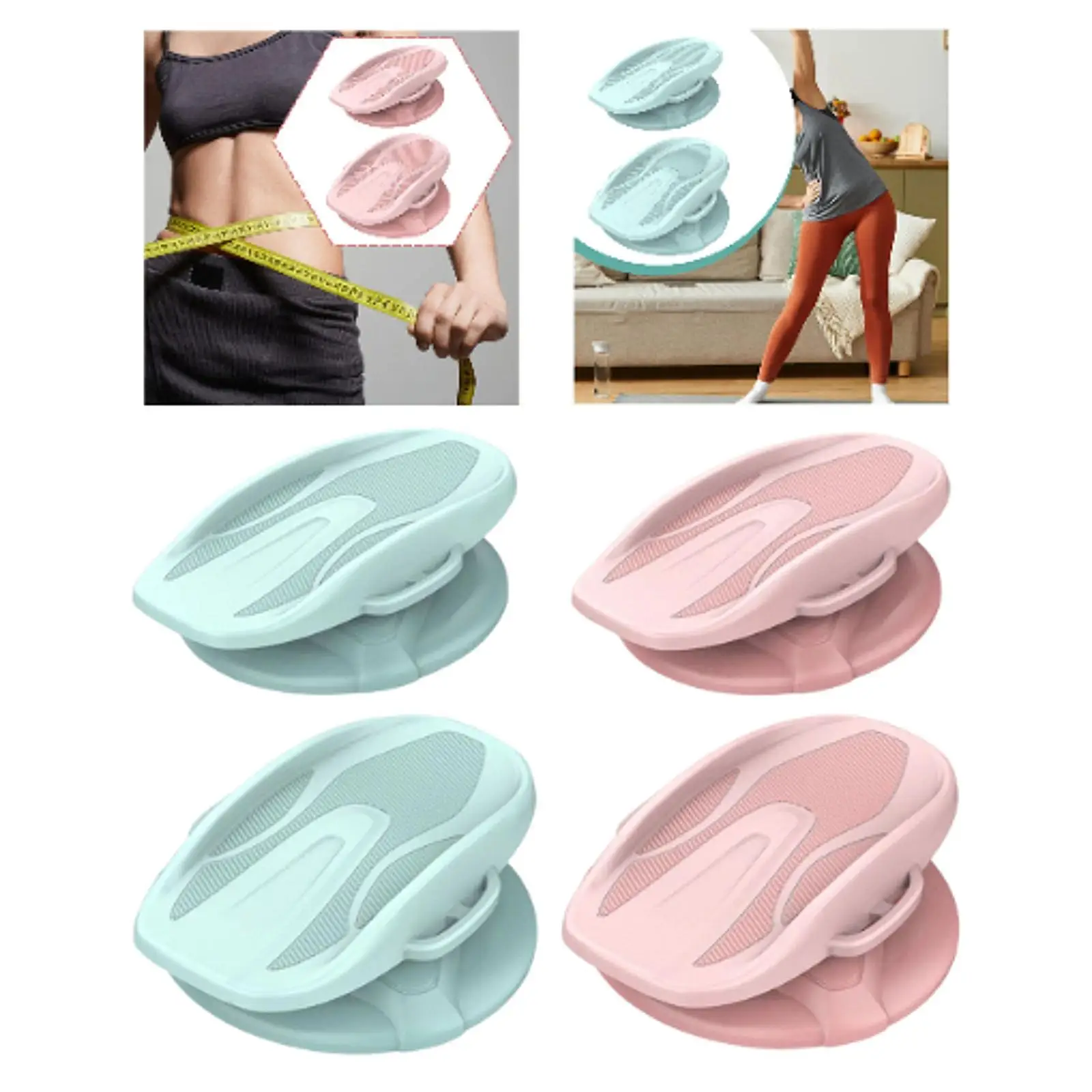 Ab Twister Board Convenient Twisting Waist Disc for Body Building Gym Sports