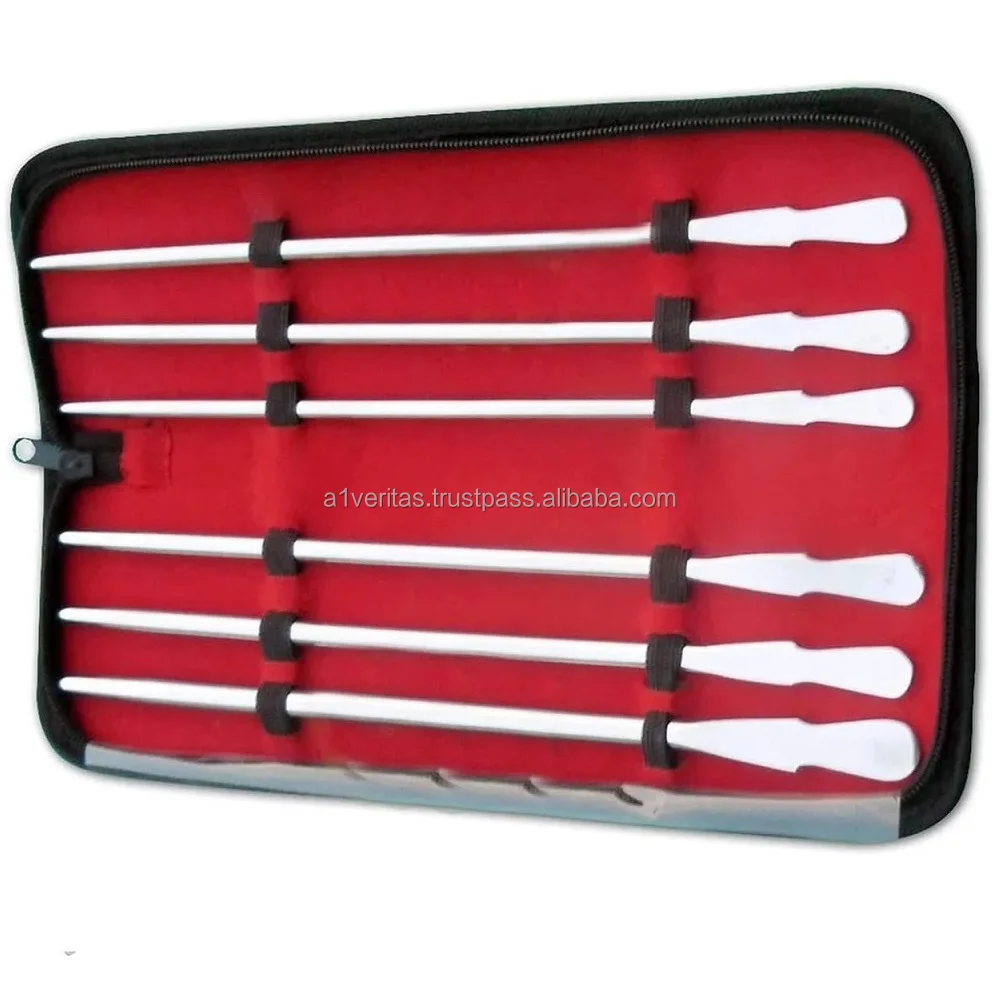 Manual Dittel Charrier Straight Dilating Urethral Bougies 28 cm Urology Instrument Set OEM Customized