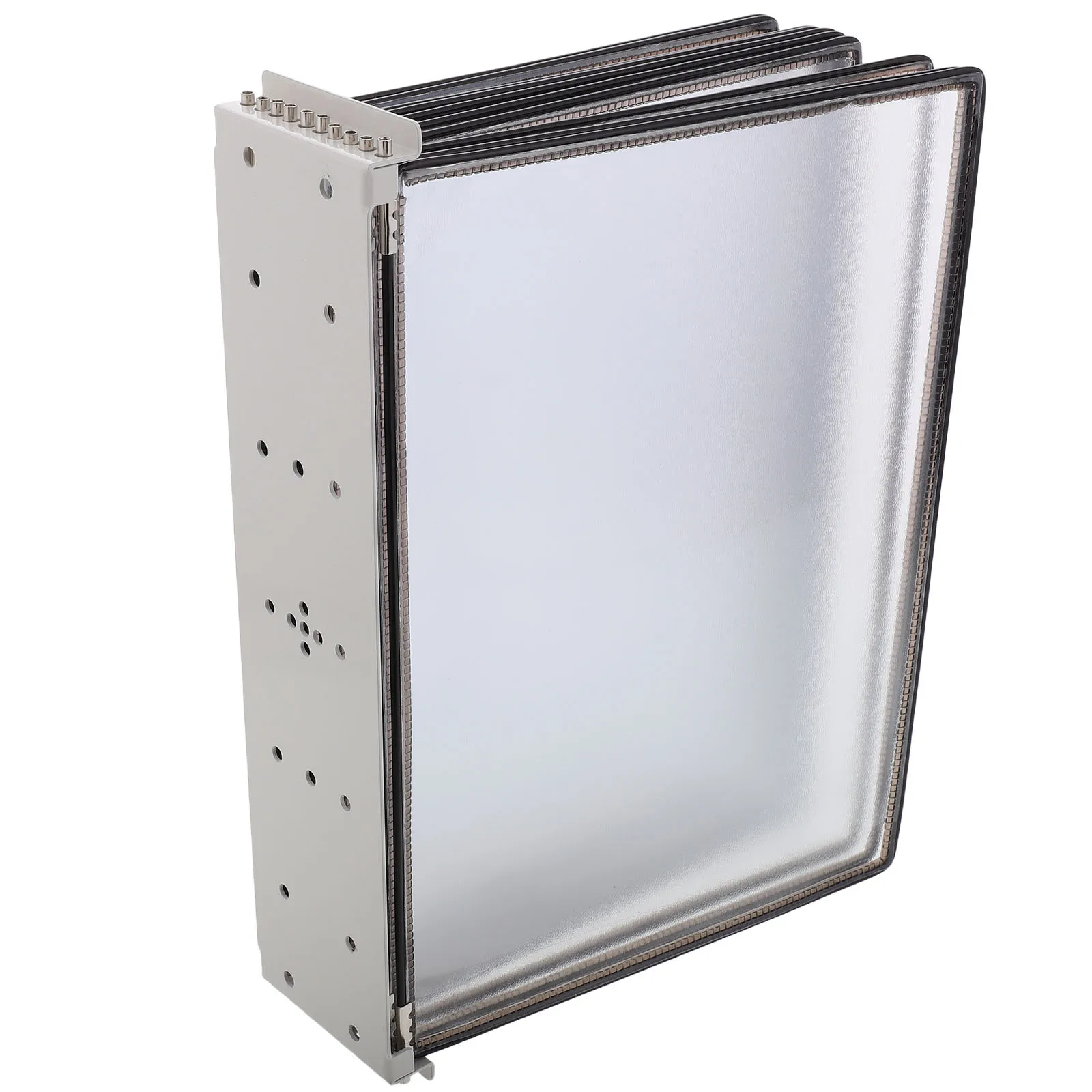 

wall-mounted Document Display Pocket PVC A4 Document Files Storage Rack 10-page Flip Folder File Organizer Hanging Document Rack