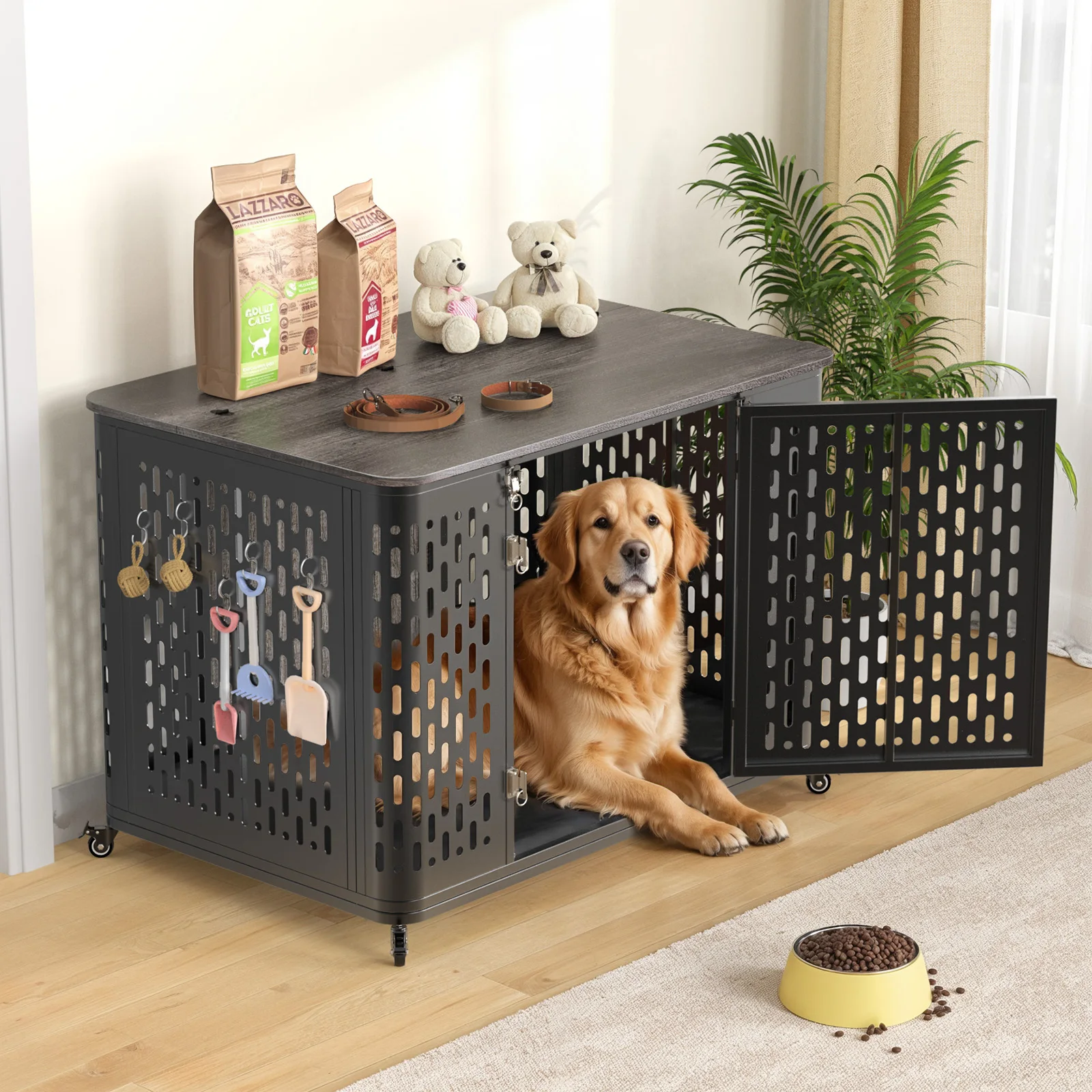 Dog Crate For Large Dogs 43.7