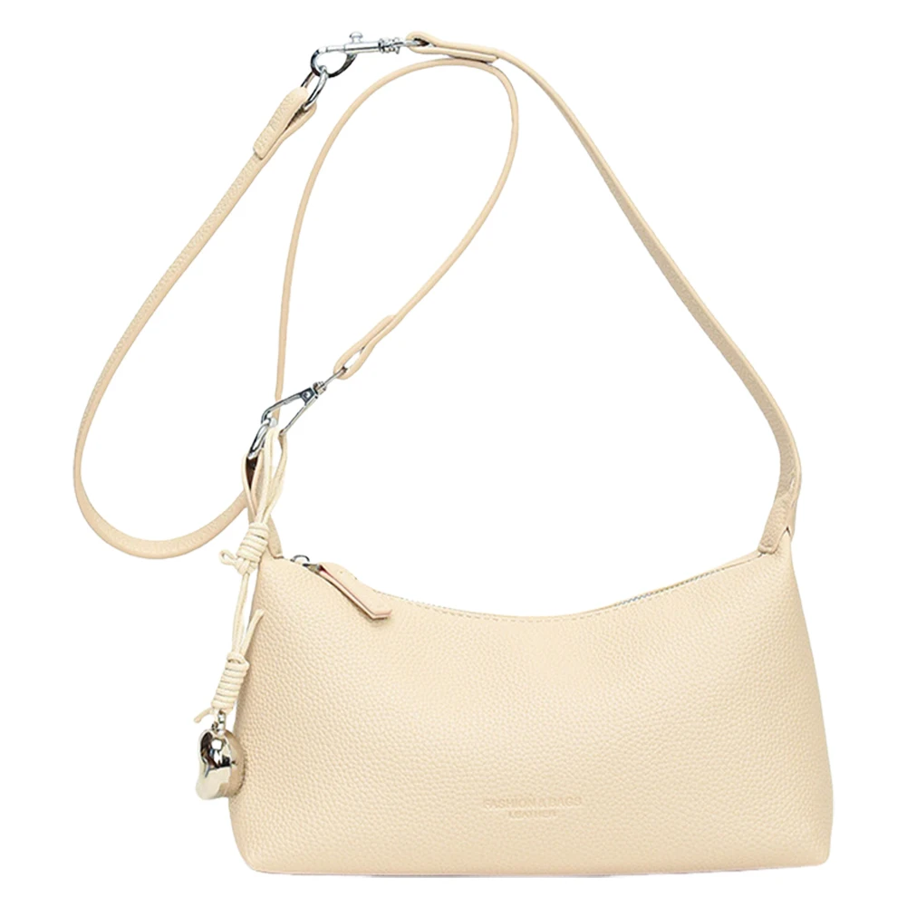 

PU Leather Shoulder Bag Trendy Tote Handbag with Adjustable Strap Satchel Bag for Women