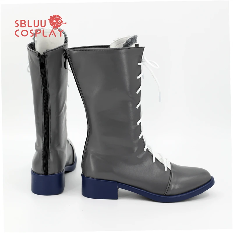 SBluuCosplay エイデン コスプレ靴 カスタムメイドブーツ