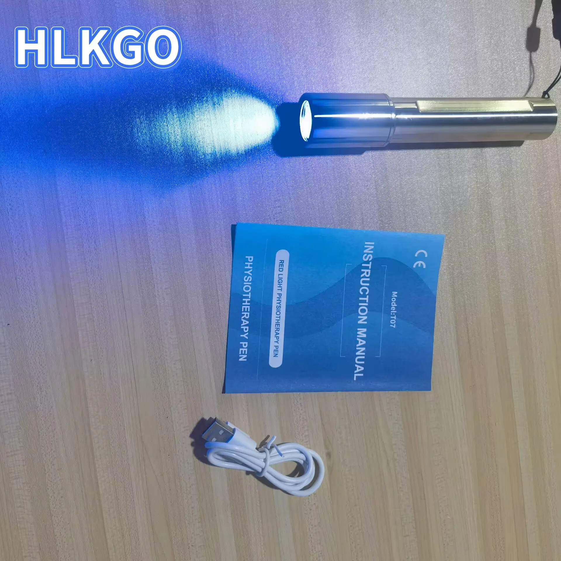 

Portable Red Light Therapy Device for Muscle Pain Relief, 630nm 660nm 850nm LED Handheld Torch