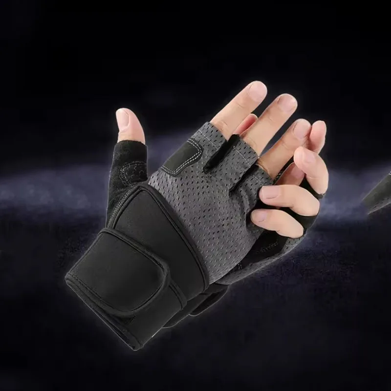 Guantes de ciclismo de medio dedo para hombre y mujer, guantes militares tácticos para deportes al aire libre, manopla protectora para ciclismo