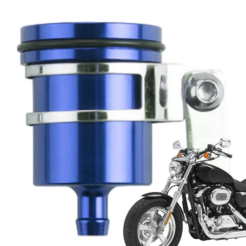 

Brake Fluid Reservoir Oil Cup Aluminum Alloy Brake Reservoir Oil Cup Motorcycle Rear Brake Cylinder Tank Fluid Refilling Bottle