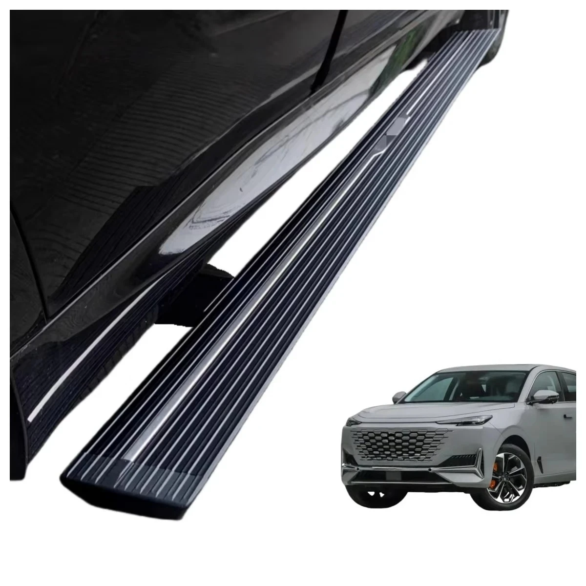 Aluminum Automatic Car Retractable Pedal Side Step Electric Running Board for CHANGAN UNI-K ZHIDIAN IDD 2023+