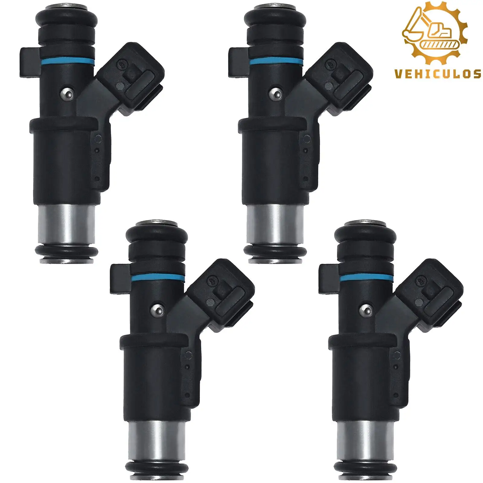 

0280156357 4PCS Auto Parts Fuel Injectors For Peugeot 206 306 307 Peugeot 106 206 306 Partner Citroen Berlingo C2 01F002A