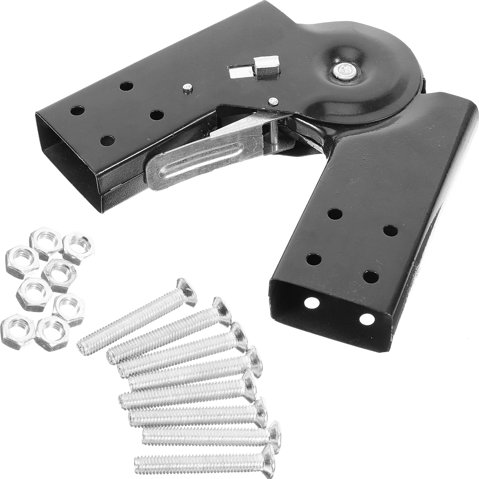 

Lightweight Ladder Hinge Hardware Connector Folding Joint Hinge Lightweight Heavy Attic Attachment Hasp Aluminum Alloy